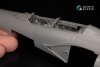 Quinta Studio QD+48371 F-4E with DMAS 3D-Printed & coloured Interior on decal paper (Meng) (with 3D-printed resin parts) 1/48